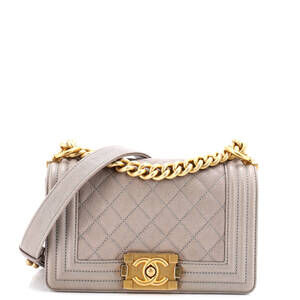 Chanel Boy Flap Bag Quilted Caviar #211378C48B